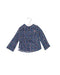 A Navy Shirts from Velveteen in size 12-18M for boy. (Front View)