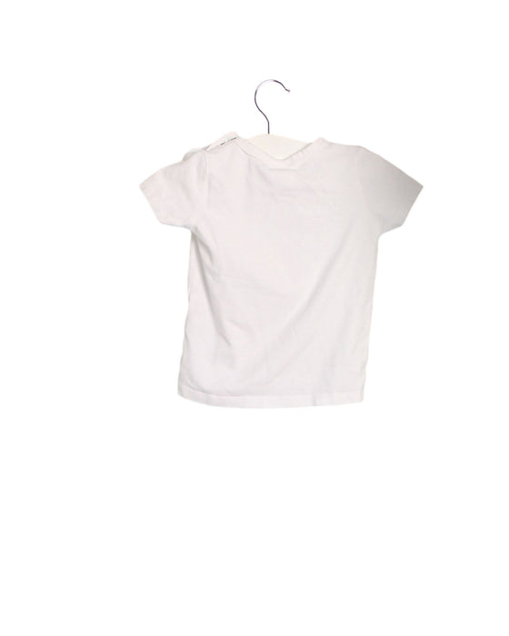 A White Short Sleeve T Shirts from Seed in size 6-12M for girl. (Back View)