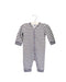 A White Long Sleeve Jumpsuits from Petit Bateau in size 3-6M for girl. (Front View)