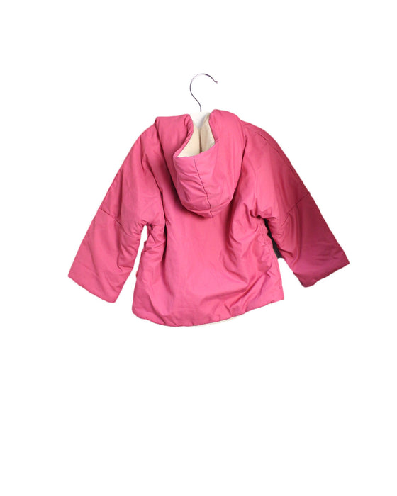 A Pink Puffer/Quilted Jackets from Kaloo in size 6-12M for girl. (Back View)