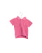 A Pink Short Sleeve Polos from Château de Sable in size 3-6M for boy. (Front View)