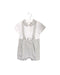 A Grey Short Sleeve Rompers from Nicholas & Bears in size 6-12M for boy. (Front View)