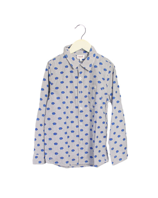 A Grey Shirts from Seed in size 7Y for boy. (Front View)