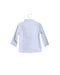 A Blue Shirts from Vertbaudet in size 6-12M for boy. (Back View)