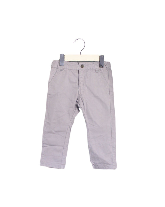 A Grey Casual Pants from Vertbaudet in size 6-12M for boy. (Front View)