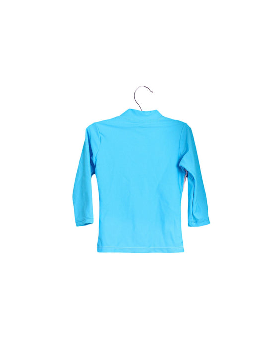 A Pink Rash Guards from Platypus in size 6-12M for girl. (Back View)