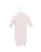 A Pink Long Sleeve Jumpsuits from Petit Bateau in size 3-6M for girl. (Back View)