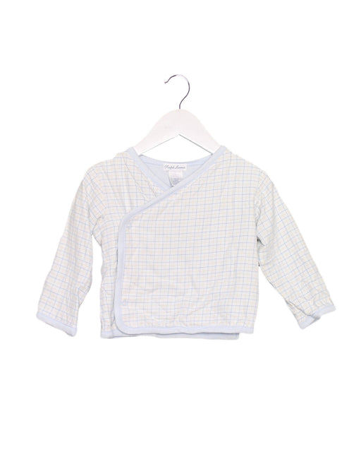 A White Lightweight Jackets from Ralph Lauren in size 6-12M for boy. (Front View)