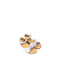 A Silver Sandals from Age of Innocence in size 4T for girl. (Front View)