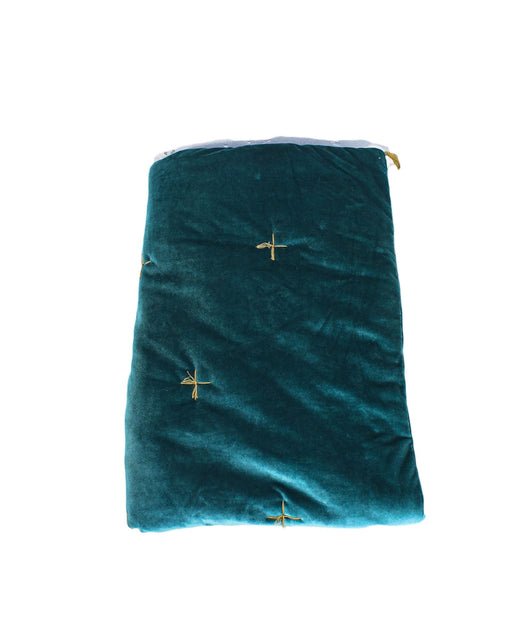A Teal Blankets from Numero 74 in size O/S for neutral. (Front View)