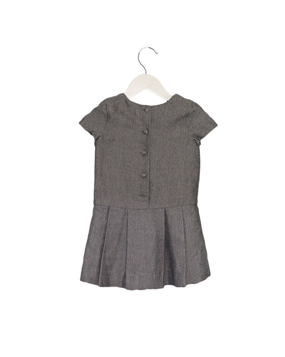 A Grey Short Sleeve Dresses from Polo Ralph Lauren in size 3T for girl. (Back View)