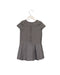 A Grey Short Sleeve Dresses from Polo Ralph Lauren in size 3T for girl. (Back View)