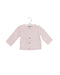 A Pink Cardigans from Jacadi in size 6-12M for girl. (Front View)