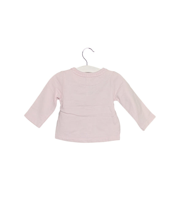 A Pink Cardigans from Jacadi in size 6-12M for girl. (Back View)