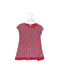 A Pink Short Sleeve Dresses from Miki House in size 2T for girl. (Front View)
