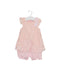 A Pink Rompers from Nicholas & Bears in size 6-12M for girl. (Front View)