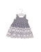 A Navy Sleeveless Dresses from Nicholas & Bears in size 3-6M for girl. (Front View)