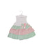 A Green Sleeveless Bodysuits from Nicholas & Bears in size 0-3M for girl. (Front View)