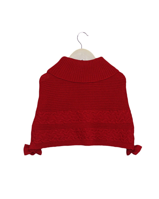 A Red Capes & Ponchos from Nicholas & Bears in size 3T for girl. (Back View)