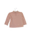 A Pink Long Sleeve Tops from Chloe in size 6-12M for girl. (Back View)