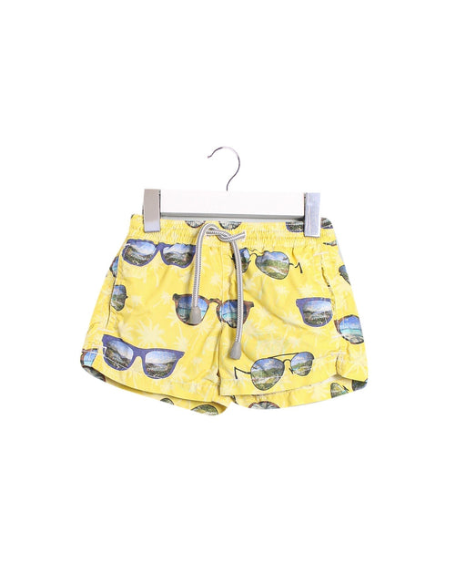 A Yellow Swim Shorts from MC2 Saint Barth in size 2T for boy. (Front View)