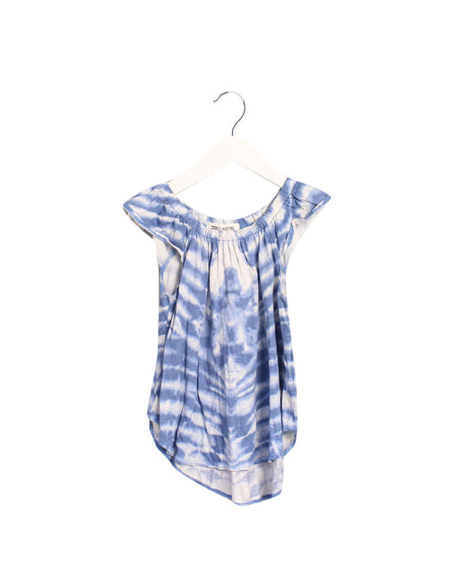 A Blue Sleeveless Tops from Billabong in size 3T for girl. (Front View)