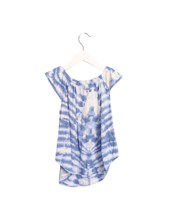 A Blue Sleeveless Tops from Billabong in size 3T for girl. (Back View)