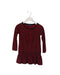 A Red Long Sleeve Dresses from Ralph Lauren in size 2T for girl. (Front View)