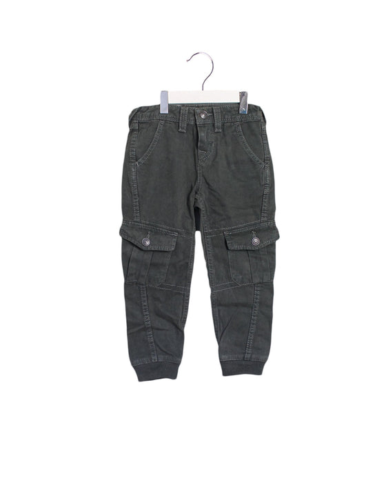 A Grey Casual Pants from True Religion in size 4T for boy. (Front View)