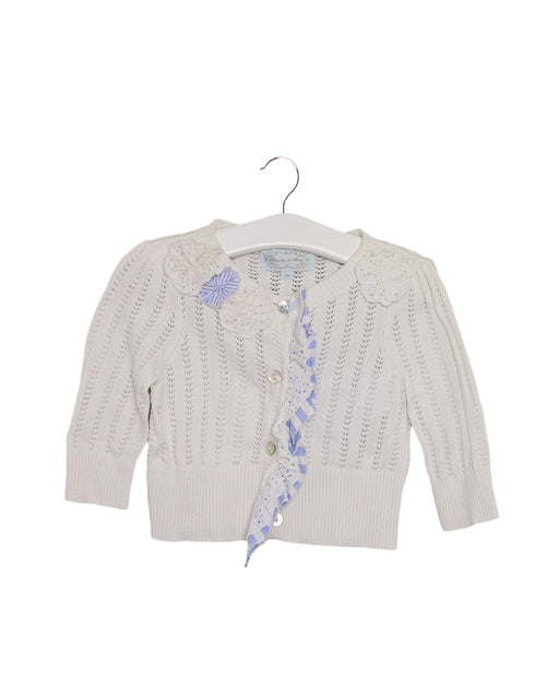 A Ivory Cardigans from Nicholas & Bears in size 2T for girl. (Front View)