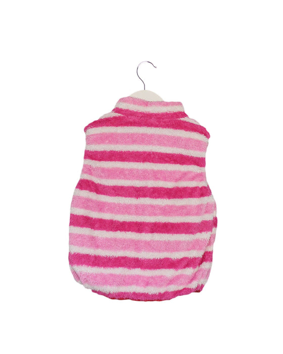 A Pink Outerwear Vests from Miki House in size 18-24M for girl. (Back View)