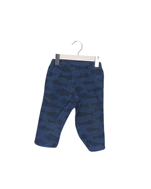 A Blue Casual Pants from Bonton in size 12-18M for boy. (Front View)