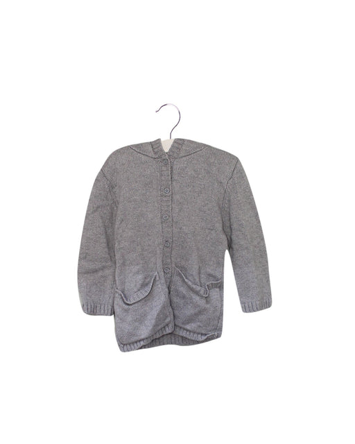 A Grey Lightweight Jackets from Wilson & Frenchy in size 2T for girl. (Front View)