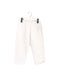 A White Casual Pants from Bonpoint in size 2T for girl. (Front View)