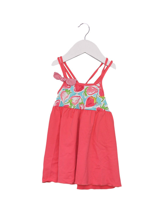 A Pink Swim Sets from Dolores Cortes KIDS in size 18-24M for girl. (Front View)