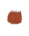 A Orange Shorts from Seed in size 3-6M for girl. (Front View)