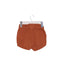 A Orange Shorts from Seed in size 3-6M for girl. (Back View)