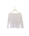 A White Long Sleeve Tops from Monoprix in size 5T for girl. (Back View)