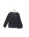 A Grey Long Sleeve Tops from Monoprix in size 4T for girl. (Front View)