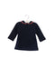 A Navy Sweater Dresses from Jacadi in size 6-12M for girl. (Front View)