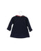 A Navy Sweater Dresses from Jacadi in size 6-12M for girl. (Back View)