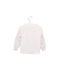 A White Crewneck Sweatshirts from Miles the Label in size 12-18M for girl. (Back View)