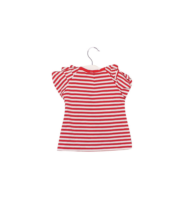A Red Short Sleeve T Shirts from Liu Jo in size 6-12M for girl. (Back View)