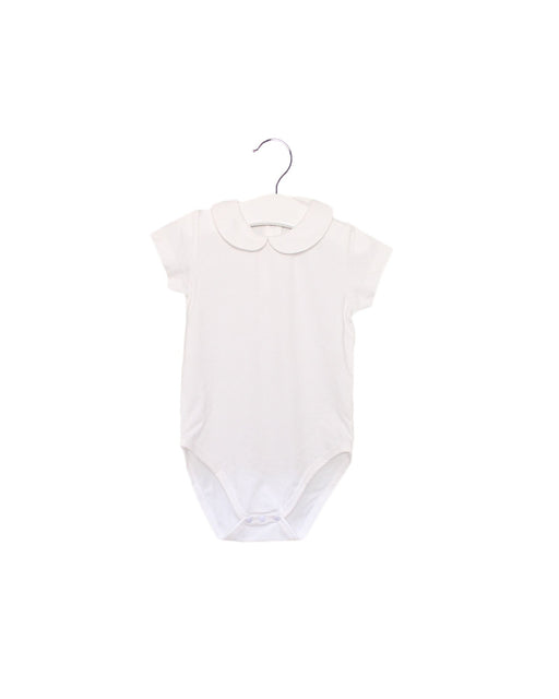 A White Short Sleeve Bodysuits from Liu Jo in size 6-12M for girl. (Front View)