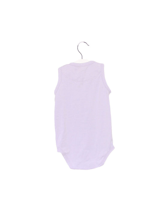 A Purple Sleeveless Bodysuits from Mothers en Vogue in size 0-3M for girl. (Back View)