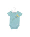 A Teal Short Sleeve Bodysuits from Mothers en Vogue in size 0-3M for girl. (Front View)