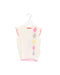A Ivory Sleeveless Tops from Ferrari in size 3T for girl. (Front View)