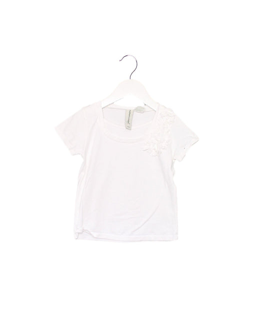 A White Short Sleeve Tops from Mothers en Vogue in size 3T for girl. (Front View)
