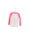 A Pink Rash Guards from Crewcuts in size 2T for girl. (Front View)