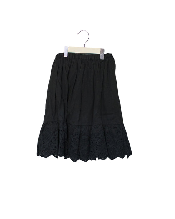 A Black Long Skirts from Bonpoint in size 4T for girl. (Front View)
